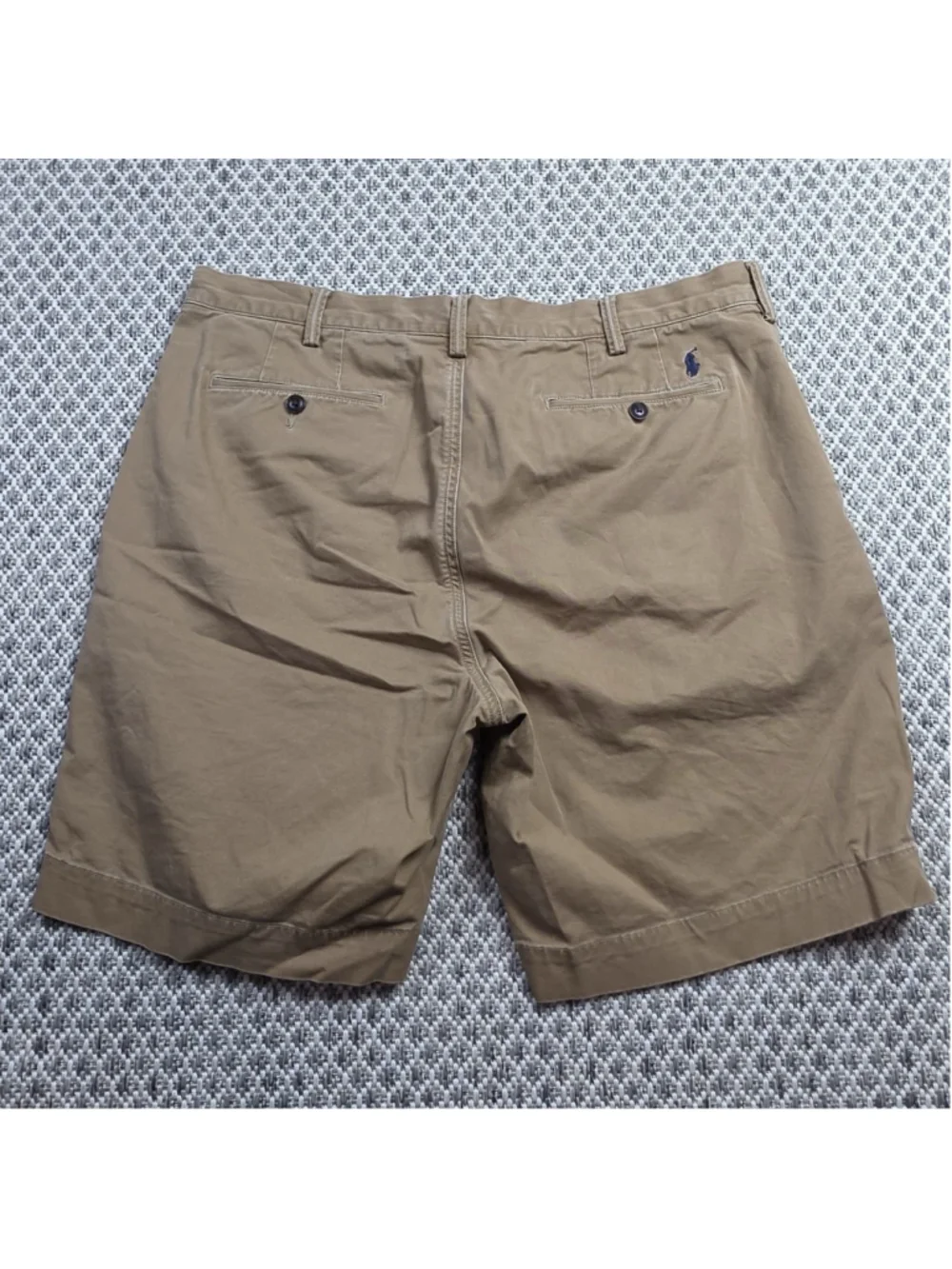 Polo Ralph Lauren The Polo Chino Shorts Mens 36 Stretch Classic Fit Khaki Tan